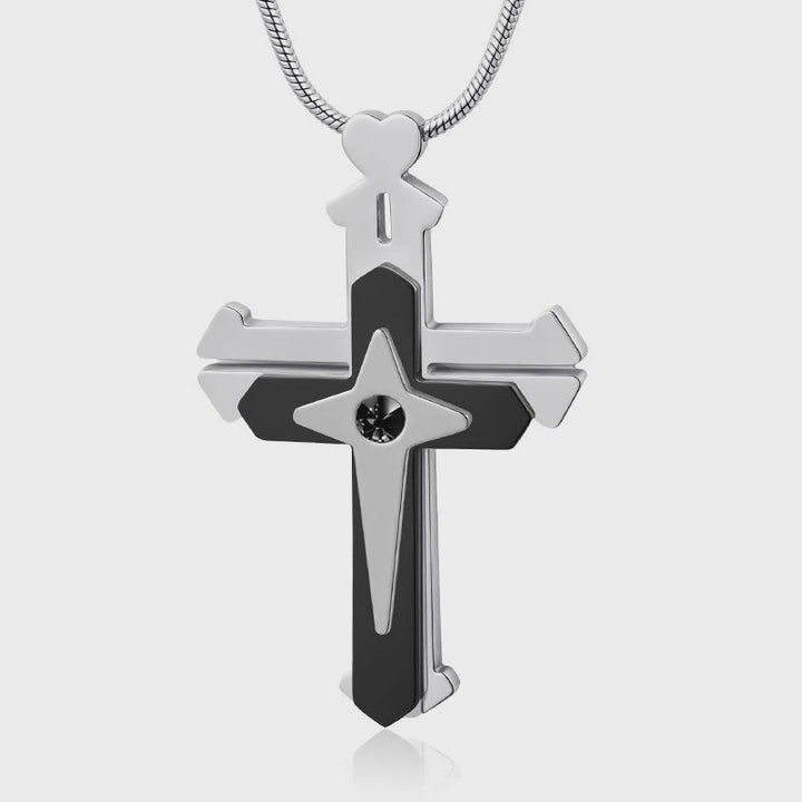 Unique cross pendant