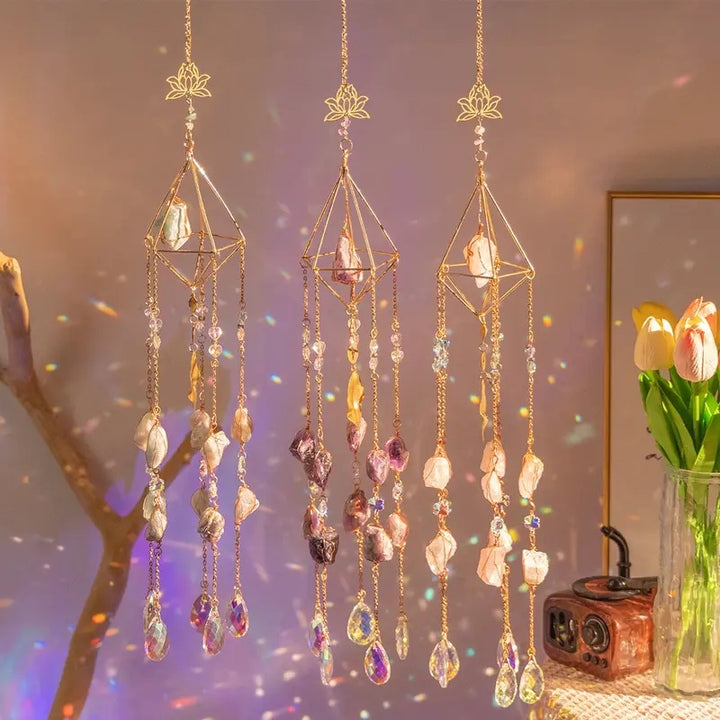 Crystal Rainbow Light Catcher for Garden