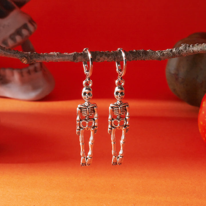 Skeleton Jewelry Matching Set Halloween Daily Outfit