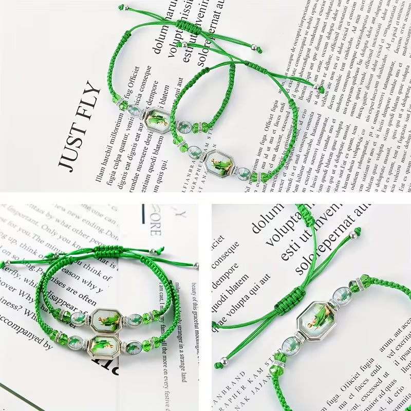 Virgin Mary Woven Bracelet