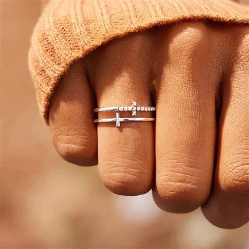 Double-Layer Cross Ring
