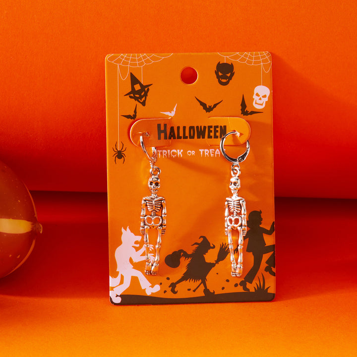 Skeleton Jewelry Matching Set Halloween Daily Outfit