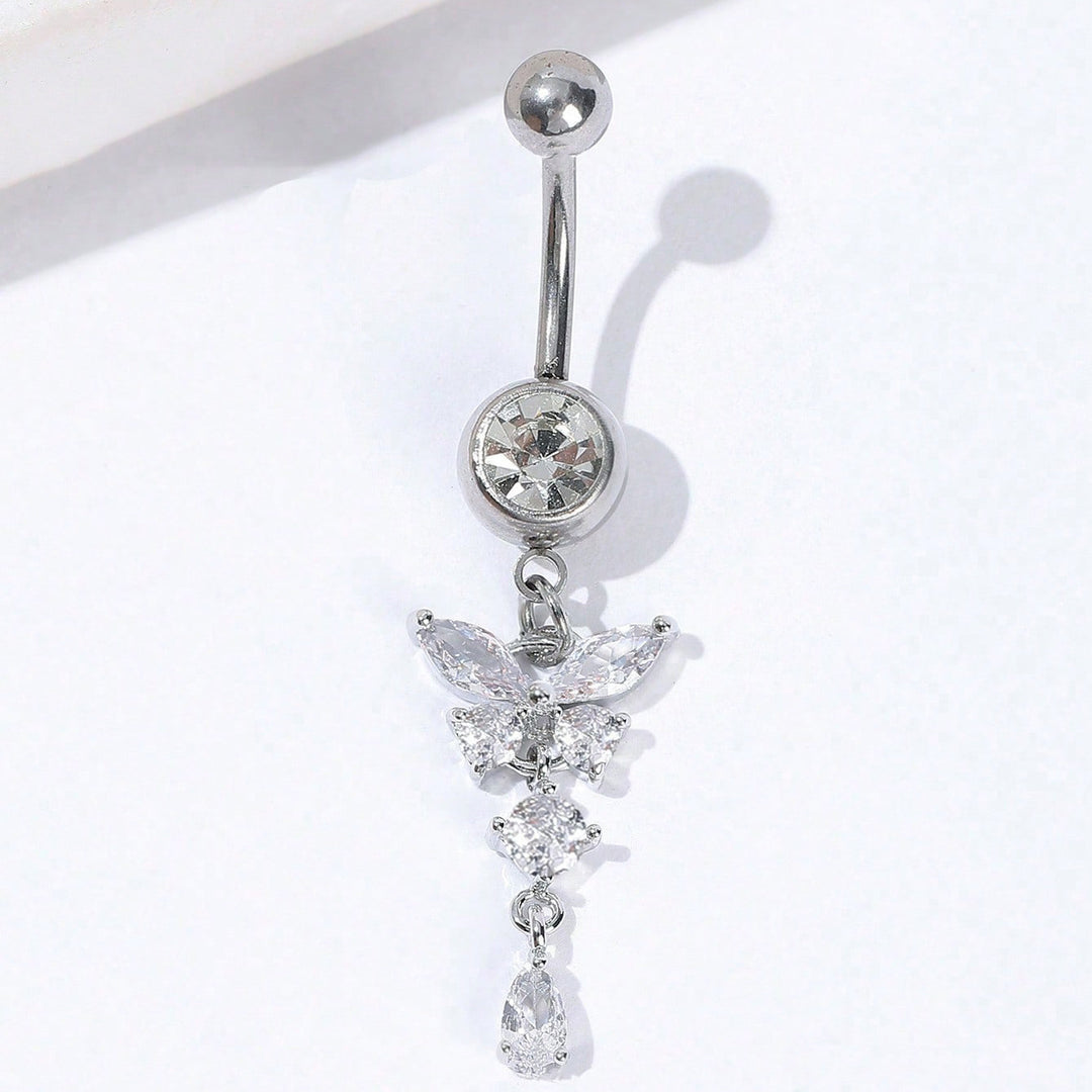 Butterfly Dangle Belly Ring