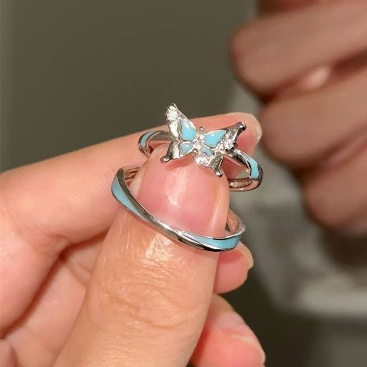 Romantic Luminous Butterfly Valentine Jewelry Set