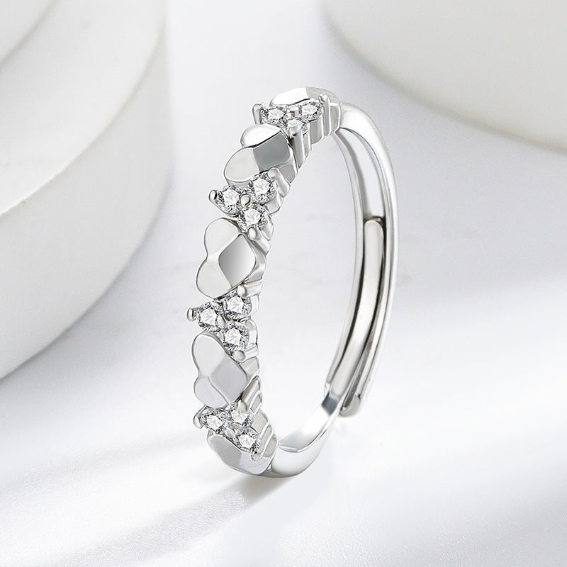 Sterling Silver Heart Ring for Everyday Wear