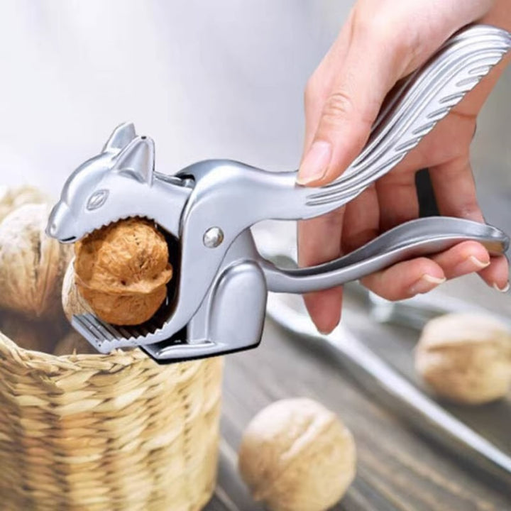 Squirrel-Shaped Multi-Functional Nut Cutter