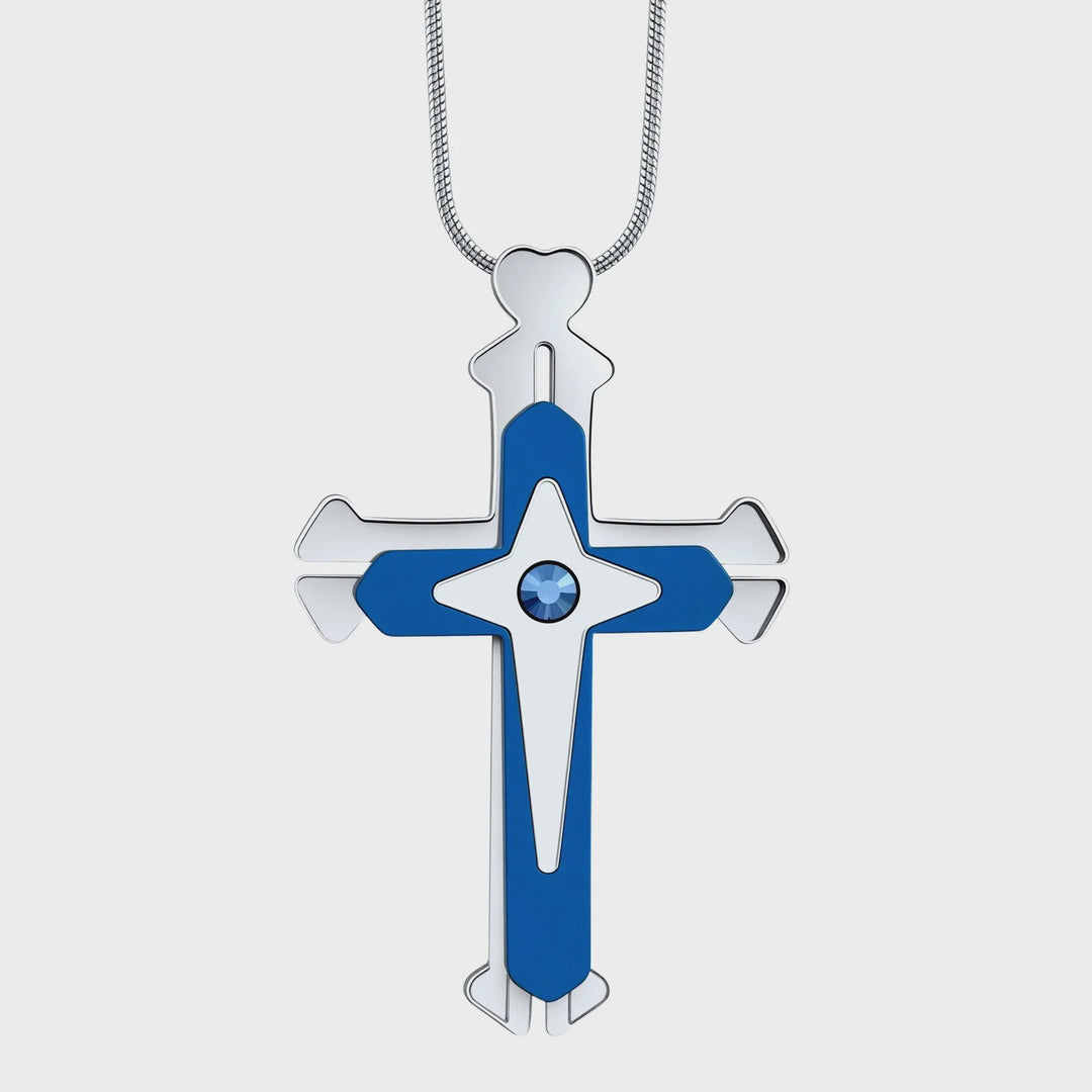 Unique cross pendant