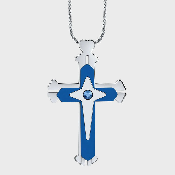 Unique cross pendant
