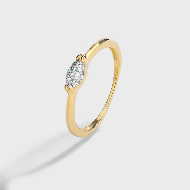 Marquise Moissanite Ring for Everyday Wear