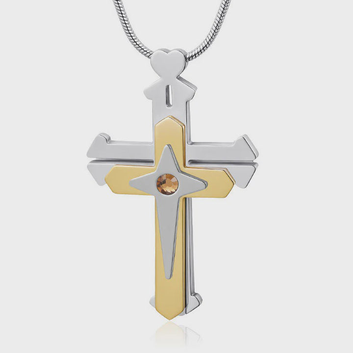 Unique cross pendant