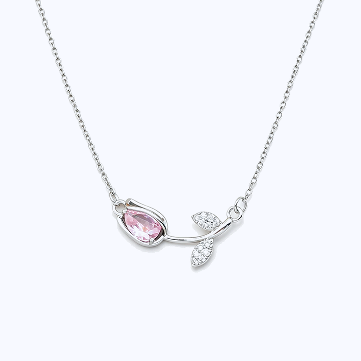 Tulip Necklace and Bracelet Set