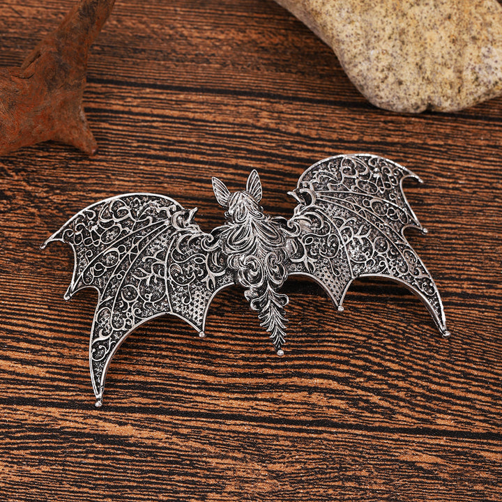 Gothic Bat Hair Claw Clip