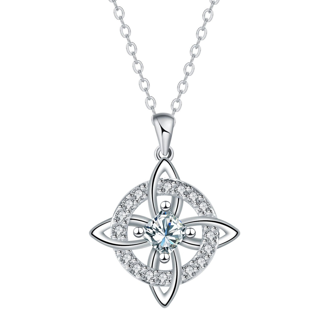 Celtic Knot Birthstone Necklace