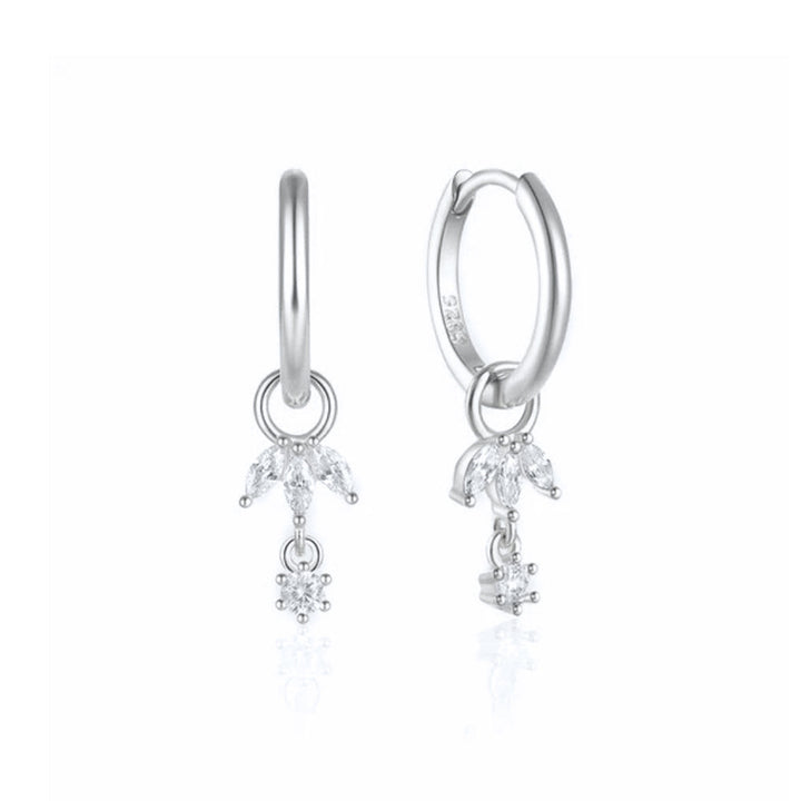 Multi Style Zircon Huggie Hoop Cartilage Piercing Earrings for Women