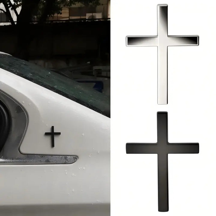 Cross Car Sticker