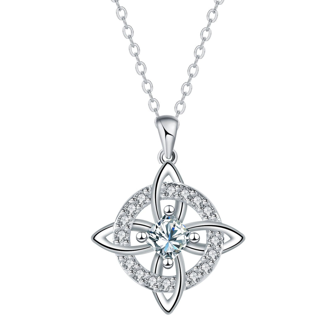 Celtic Knot Birthstone Necklace