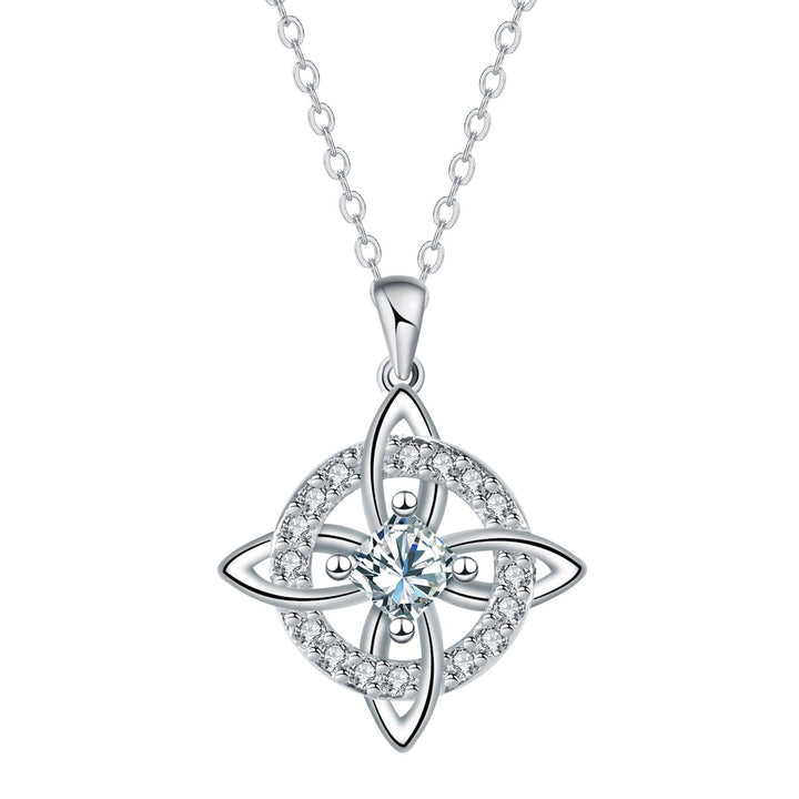 Celtic Knot Birthstone Necklace