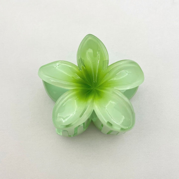 Plumeria Flower Hair Clip Beach Style
