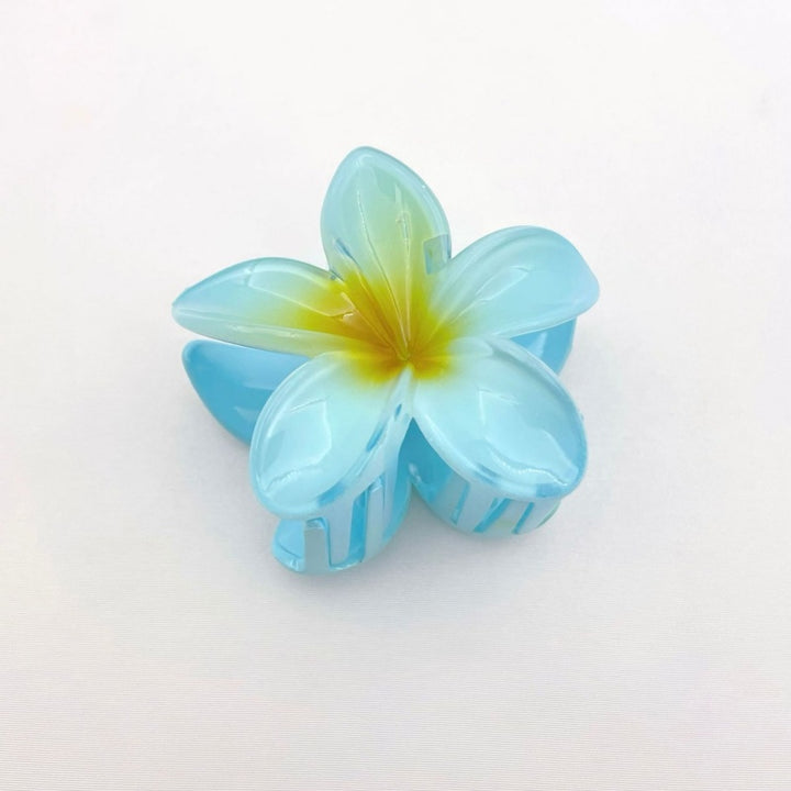 Plumeria Flower Hair Clip Beach Style