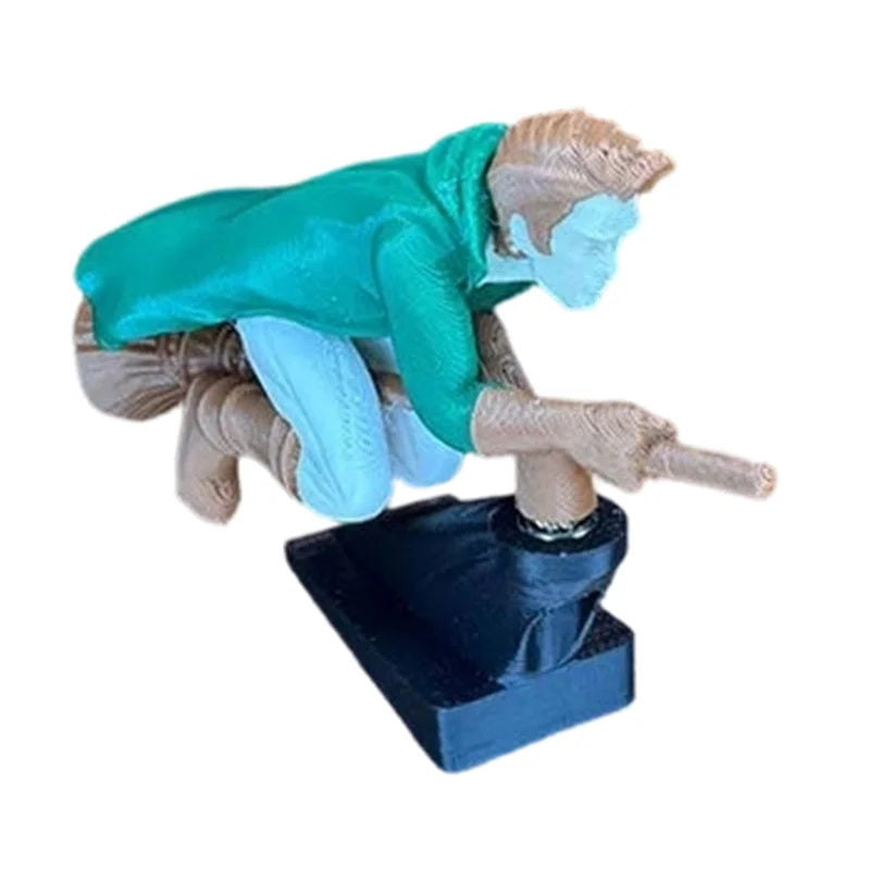 Flying Wizard Dashboard Ornament Dynamic Car Decor