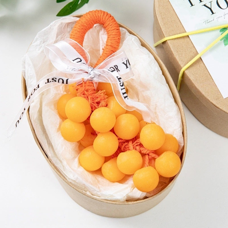 Crystal Grape Soap String – Handmade Moisturizing Grape-Shaped Soap for Bathroom Décor &amp; Daily Cleansing