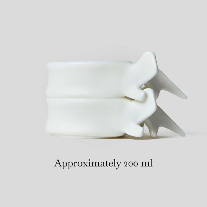 Spine-Shaped Ceramic Mug