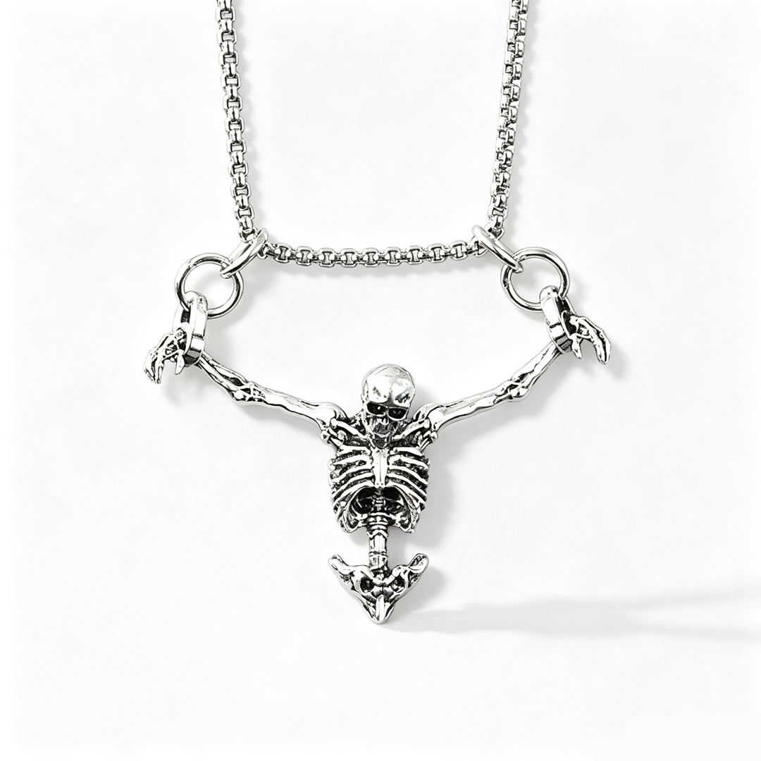 Skeleton Jewelry Matching Set Halloween Daily Outfit