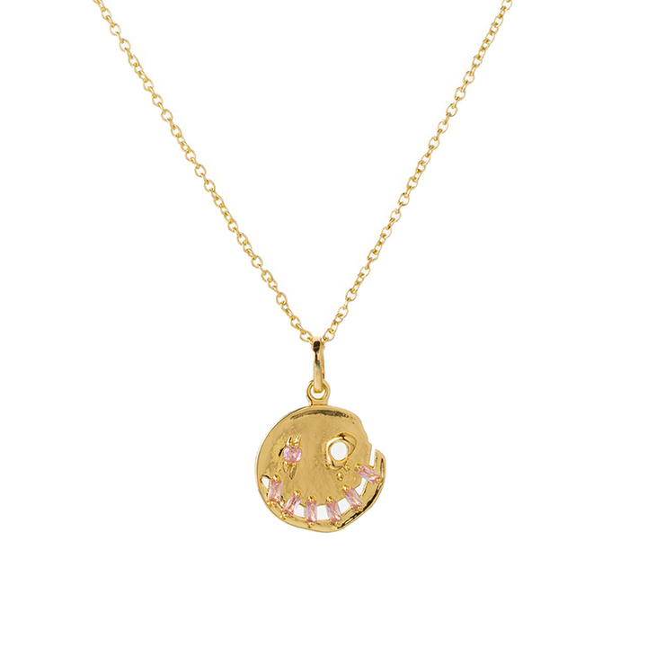 Birthstone Pumpkin Halloween Necklace