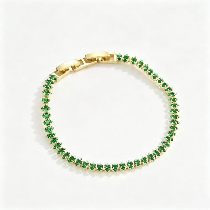 Multicolor Marquise Cut Zircon Bracelet