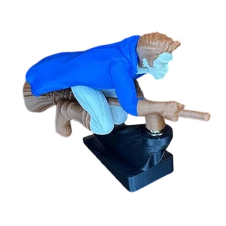Flying Wizard Dashboard Ornament Dynamic Car Decor