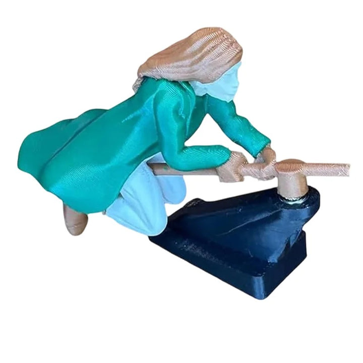 Flying Wizard Dashboard Ornament Dynamic Car Decor