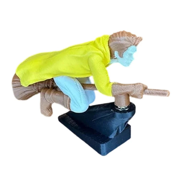 Flying Wizard Dashboard Ornament Dynamic Car Decor