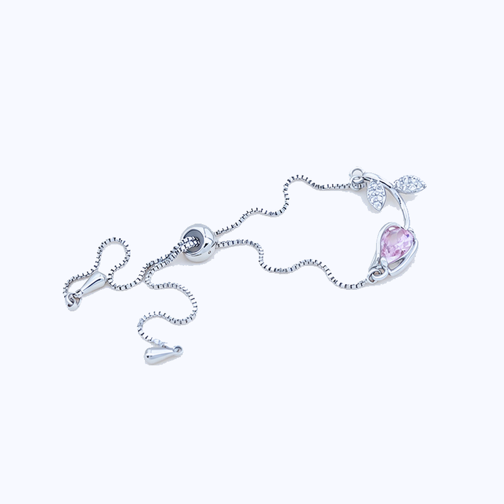 Tulip Necklace and Bracelet Set
