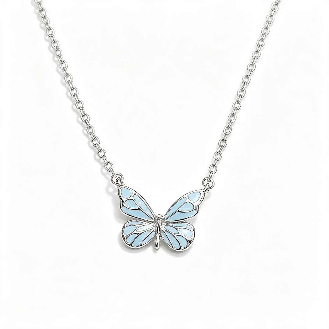Romantic Luminous Butterfly Valentine Jewelry Set