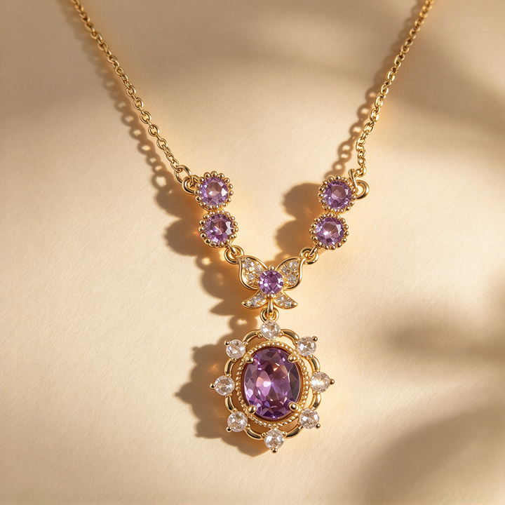 Violet Butterfly Jewelry Collection
