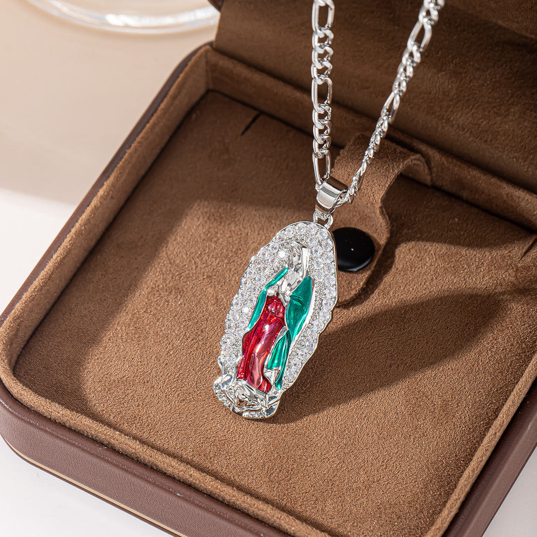Our Lady of Guadalupe Pendant Necklace
