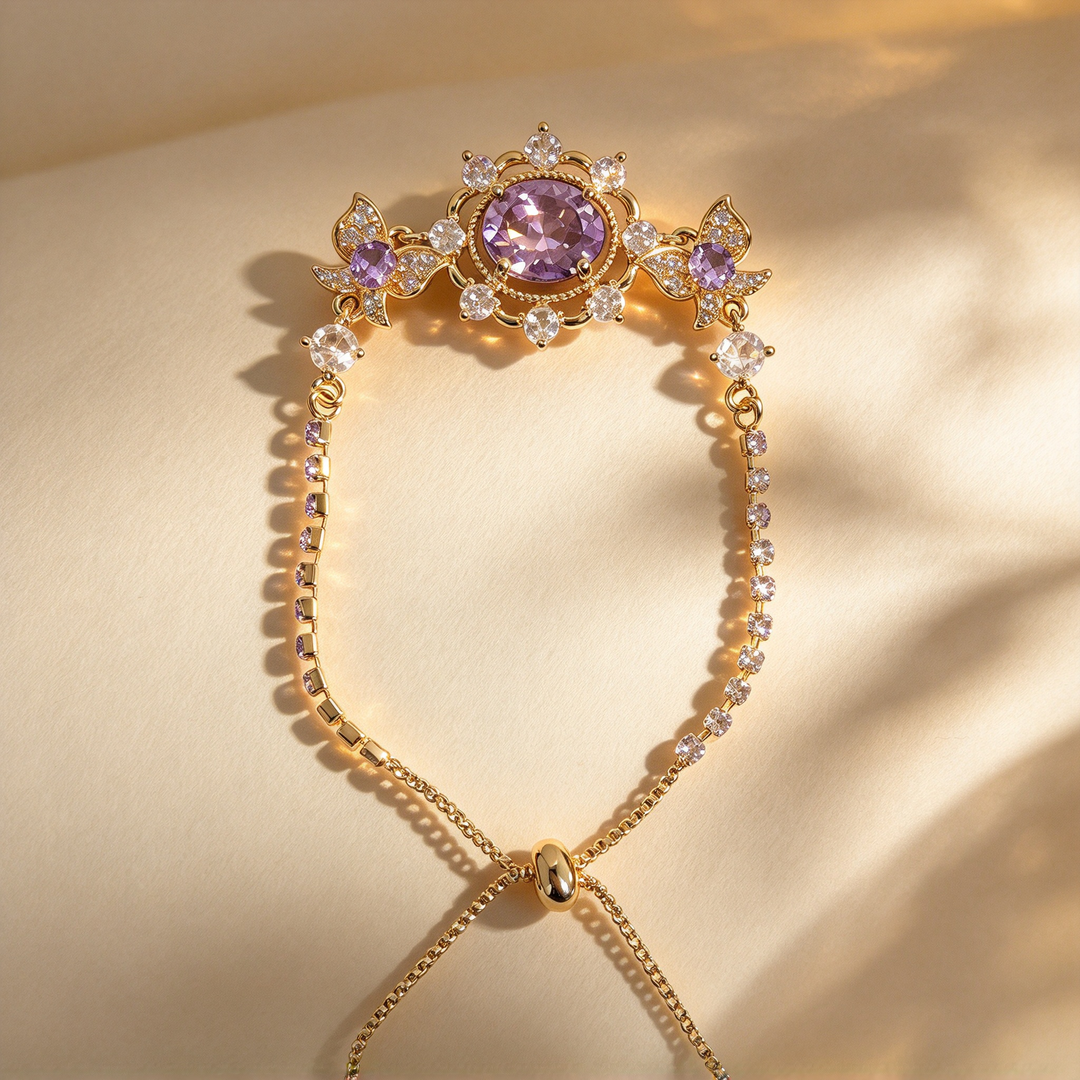 Violet Butterfly Jewelry Collection