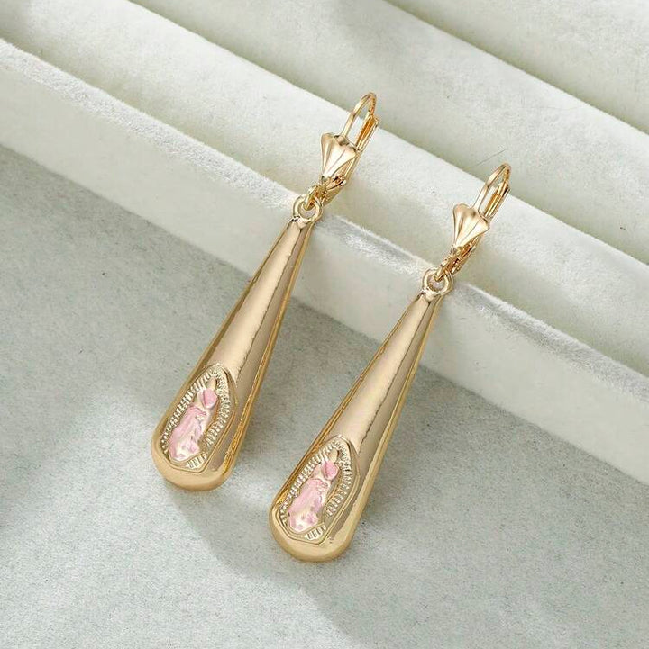 Simple Long Teardrop Fashion Earrings
