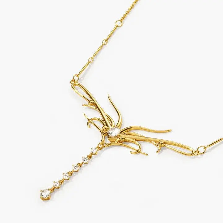 Butterfly Wing Zircon Waist Chain