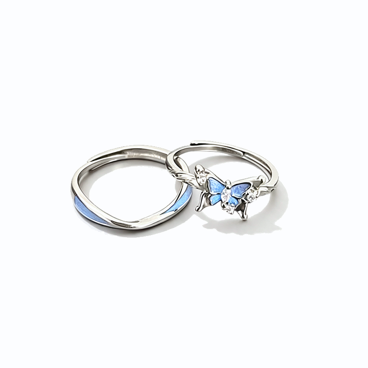 Romantic Luminous Butterfly Valentine Jewelry Set