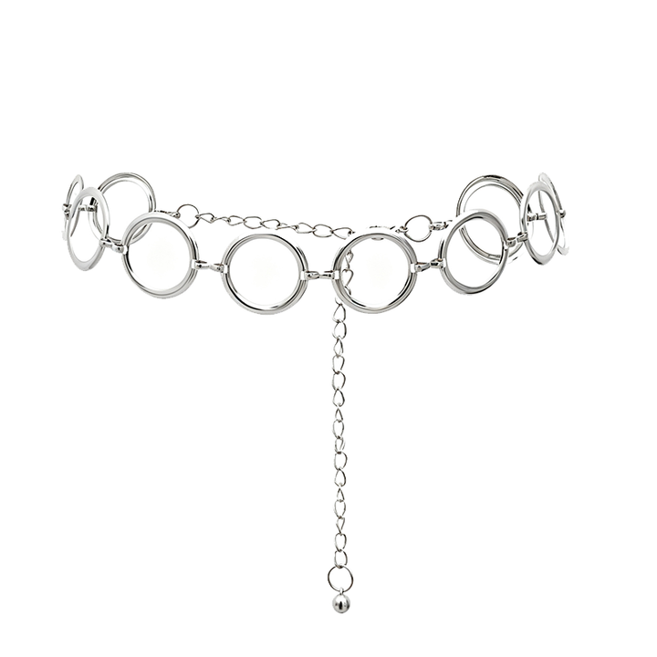 Oversized Circle Chain Belt