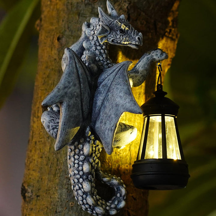 Solar Halloween Dinosaur Light