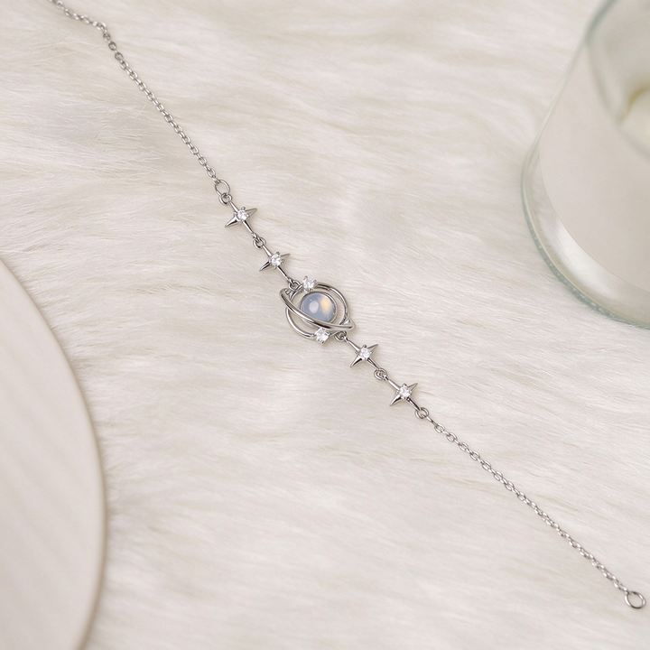 Celestial Planet Star Charm Bracelet