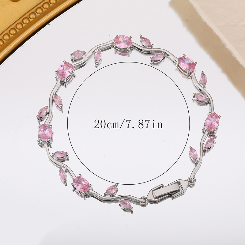 Luxury Zircon Gold-Plated Bracelet