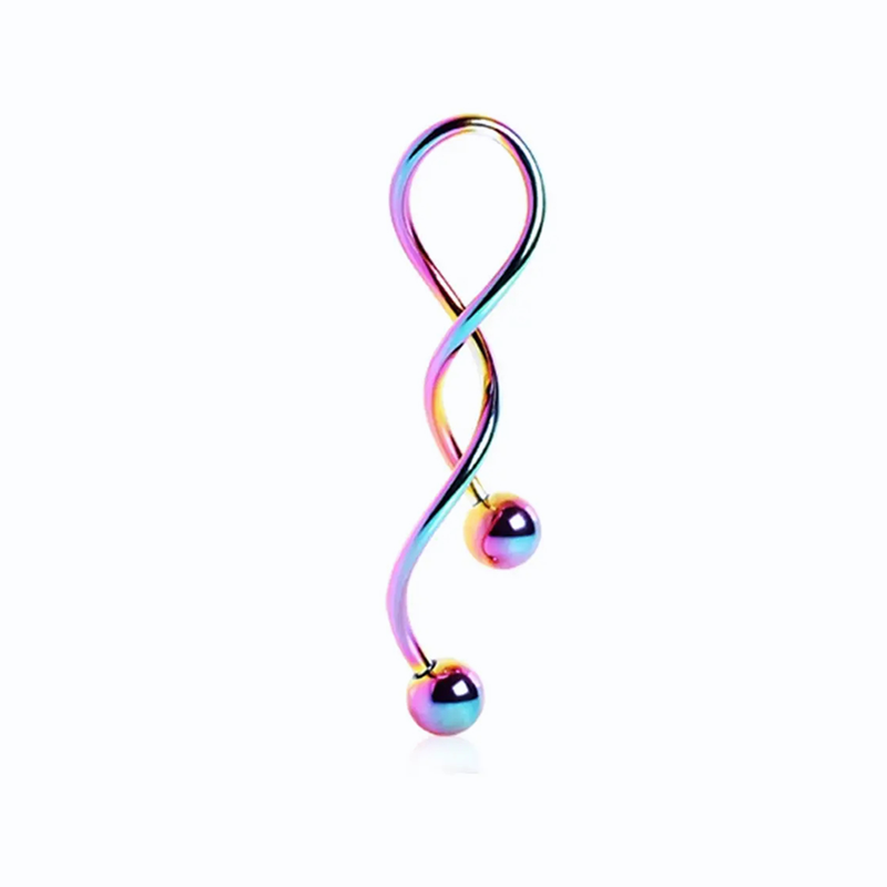 Spiral Twist Piercing Jewelry