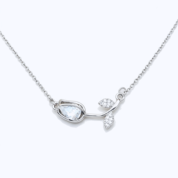 Tulip Necklace and Bracelet Set