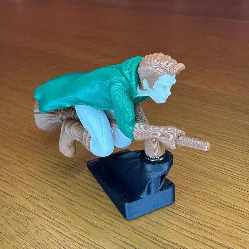 Flying Wizard Dashboard Ornament Dynamic Car Decor