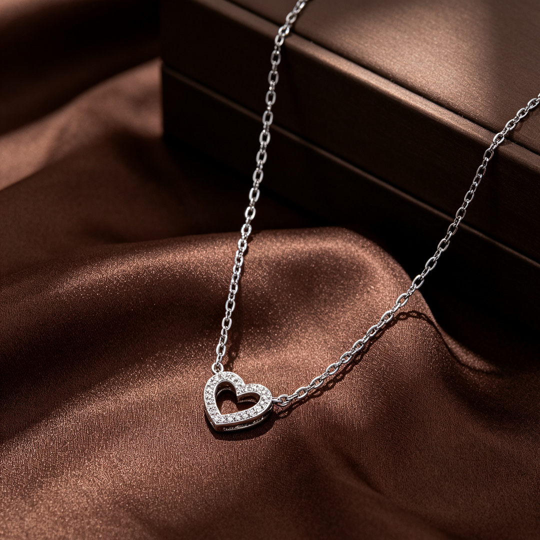 Heart Pendant Necklace for Everyday Style