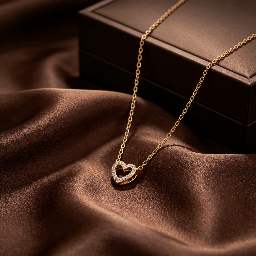 Heart Pendant Necklace for Everyday Style