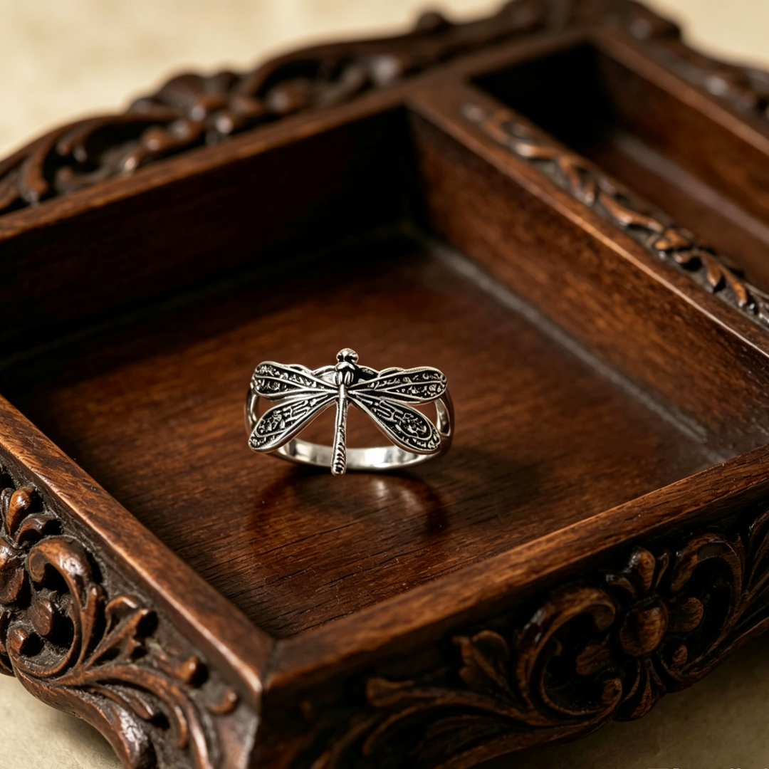 Vintage Dragonfly Ring
